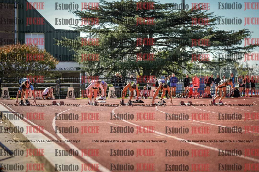 Fotos de los 100 m llanos de mujeres