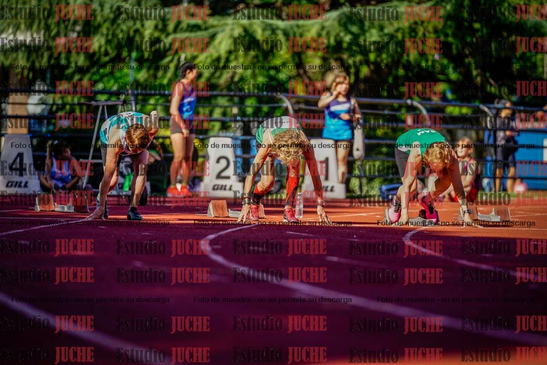 Fotos de los 100 m llanos de mujeres