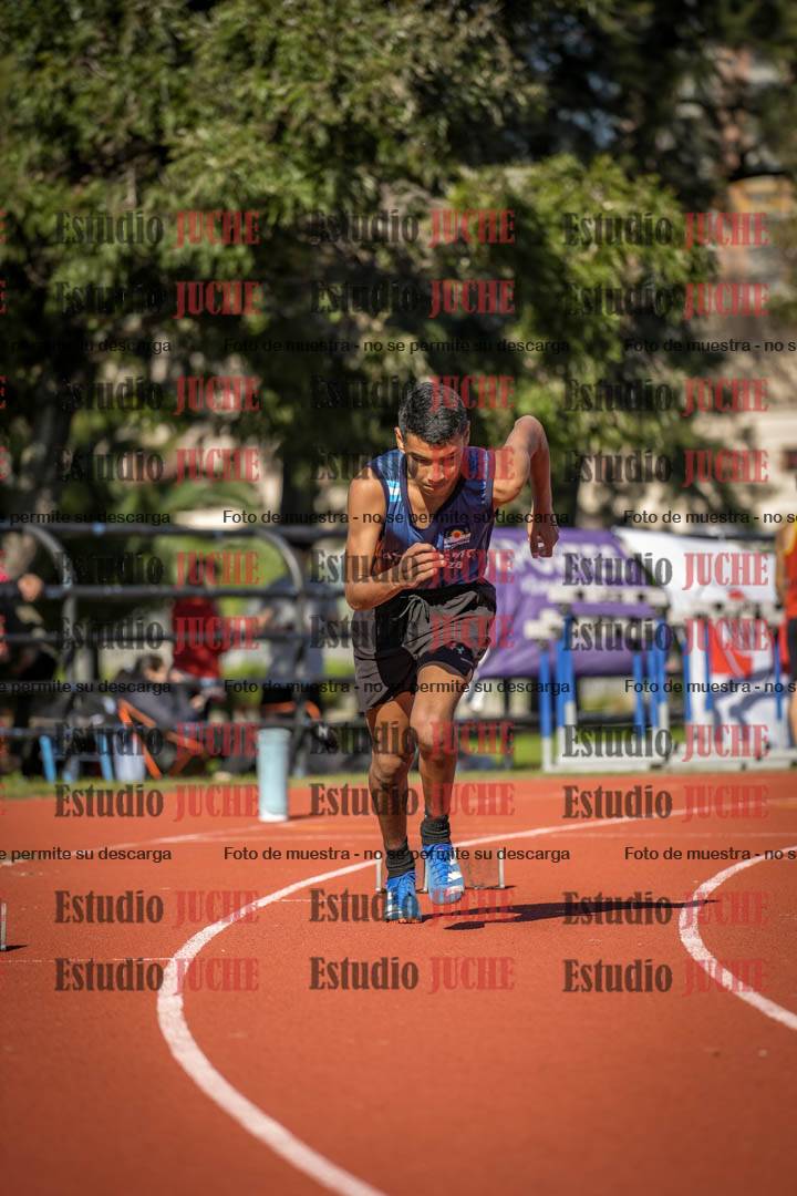Fotos de los 200 m llanos de varones