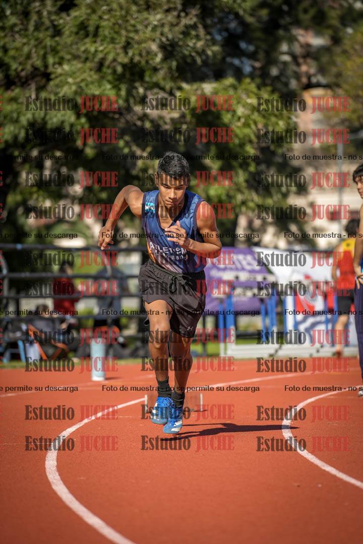 Fotos de los 200 m llanos de varones