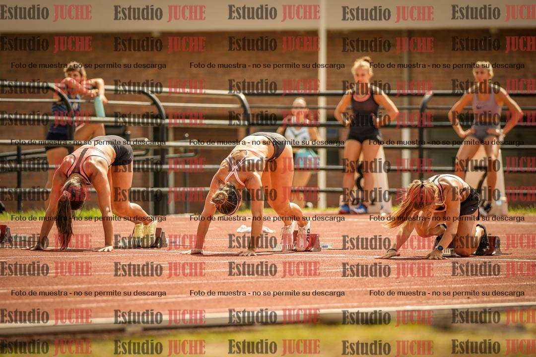 Fotos de los 100 m llanos de mujeres