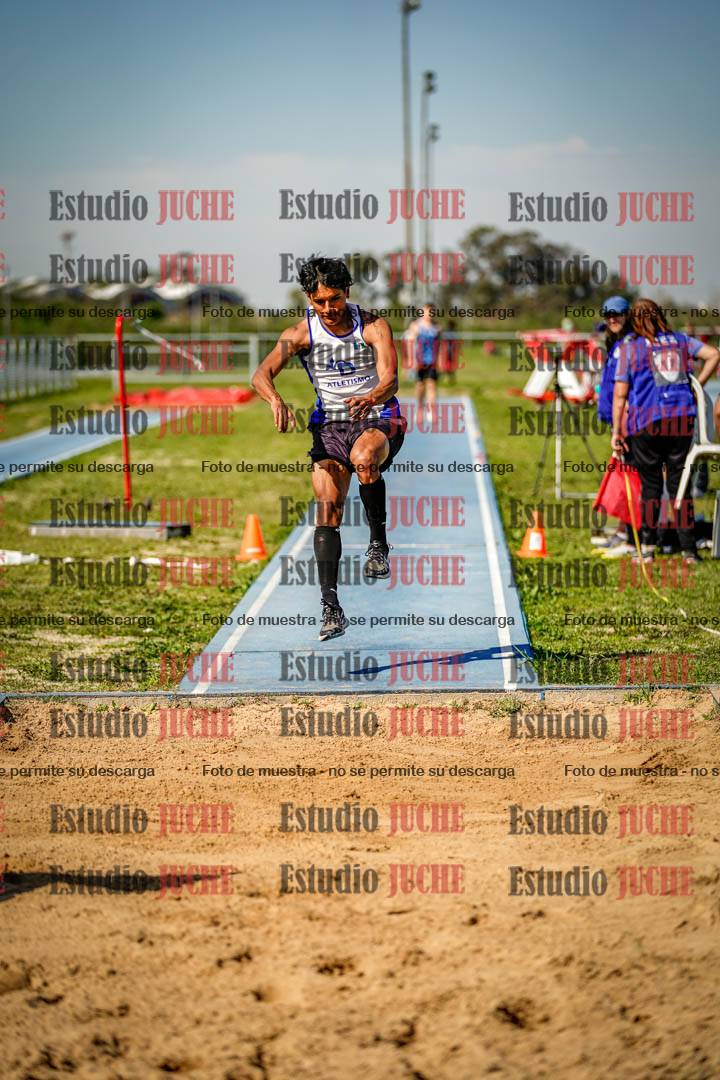 Fotos del salto triple de varones
