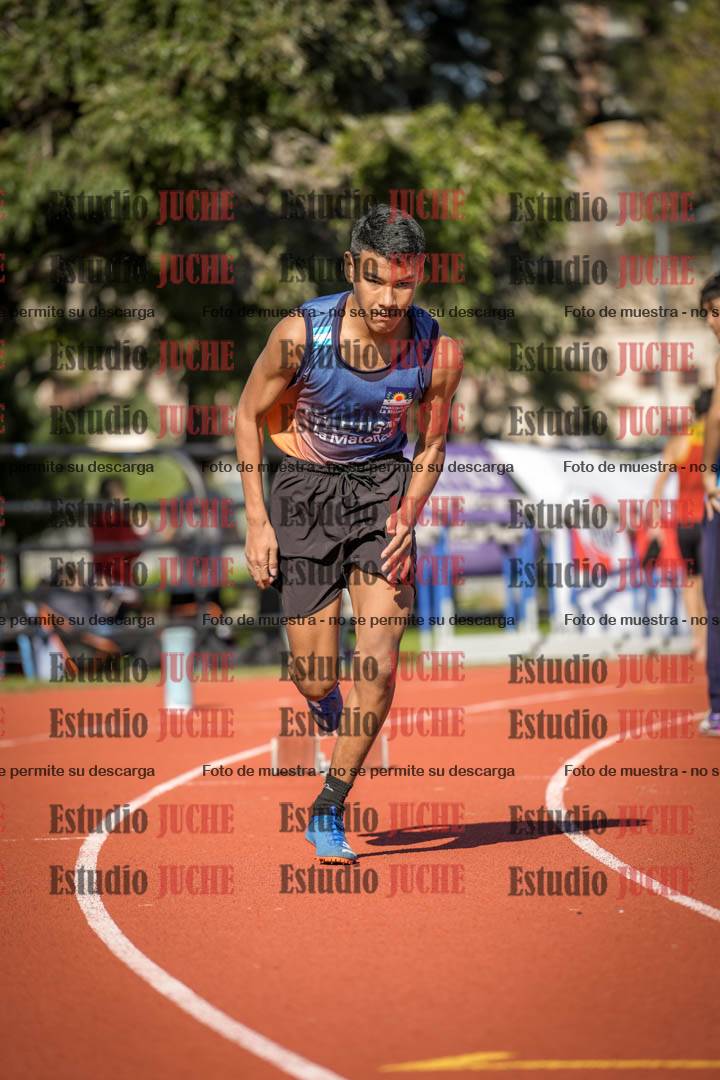 Fotos de los 200 m llanos de varones