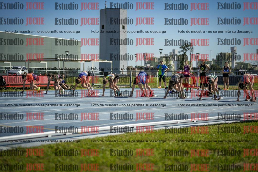 Fotos de los 100 m llanos de mujeres