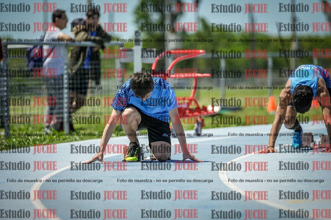 Fotos de los 200 m llanos de varones
