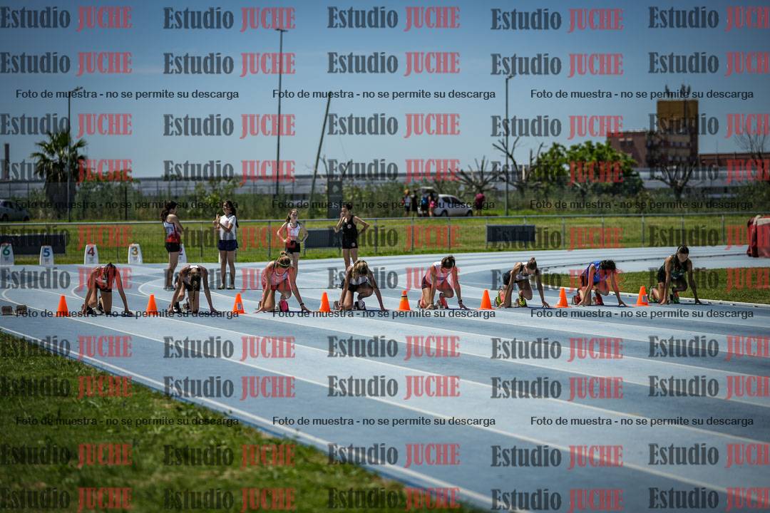 Fotos de los 80 m llanos de mujeres