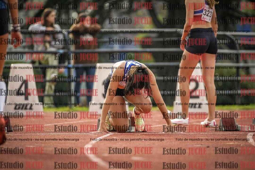 Fotos de los 100 m llanos de mujeres