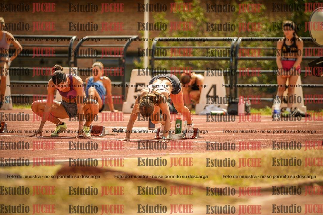 Fotos de los 100 m llanos de mujeres
