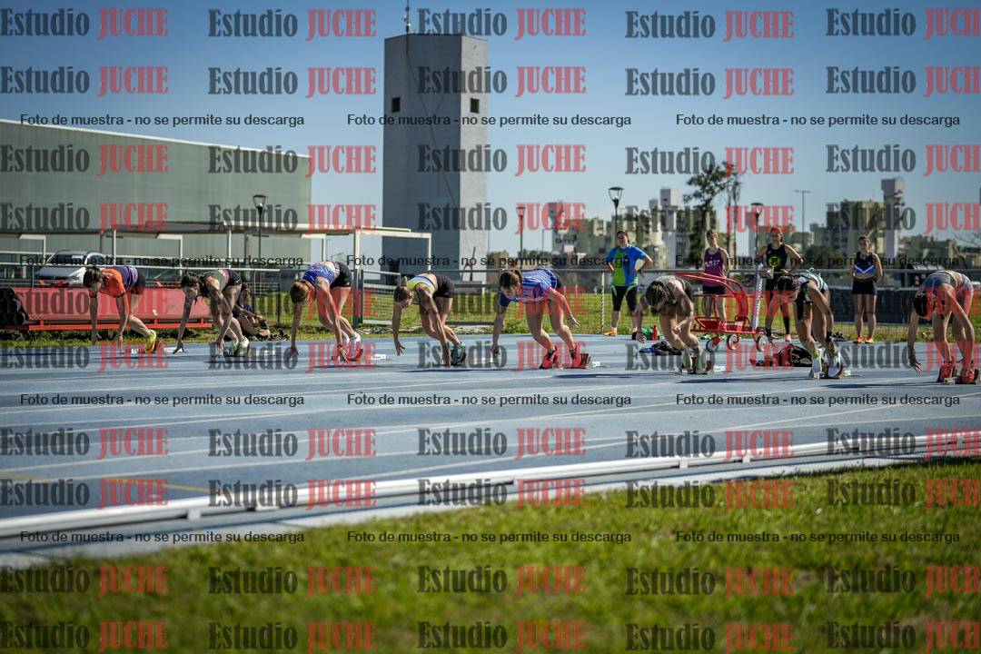 Fotos de los 100 m llanos de mujeres