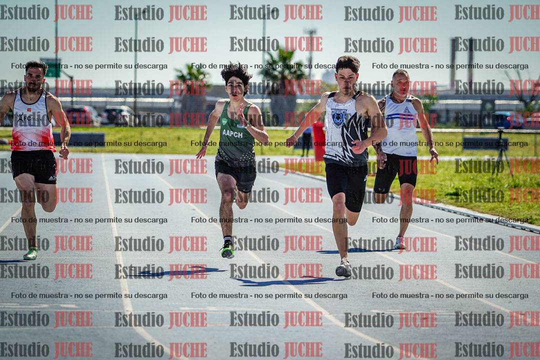 Fotos de los 200 m llanos de varones