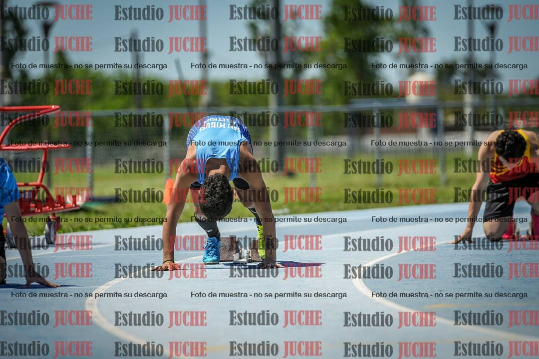 Fotos de los 200 m llanos de varones