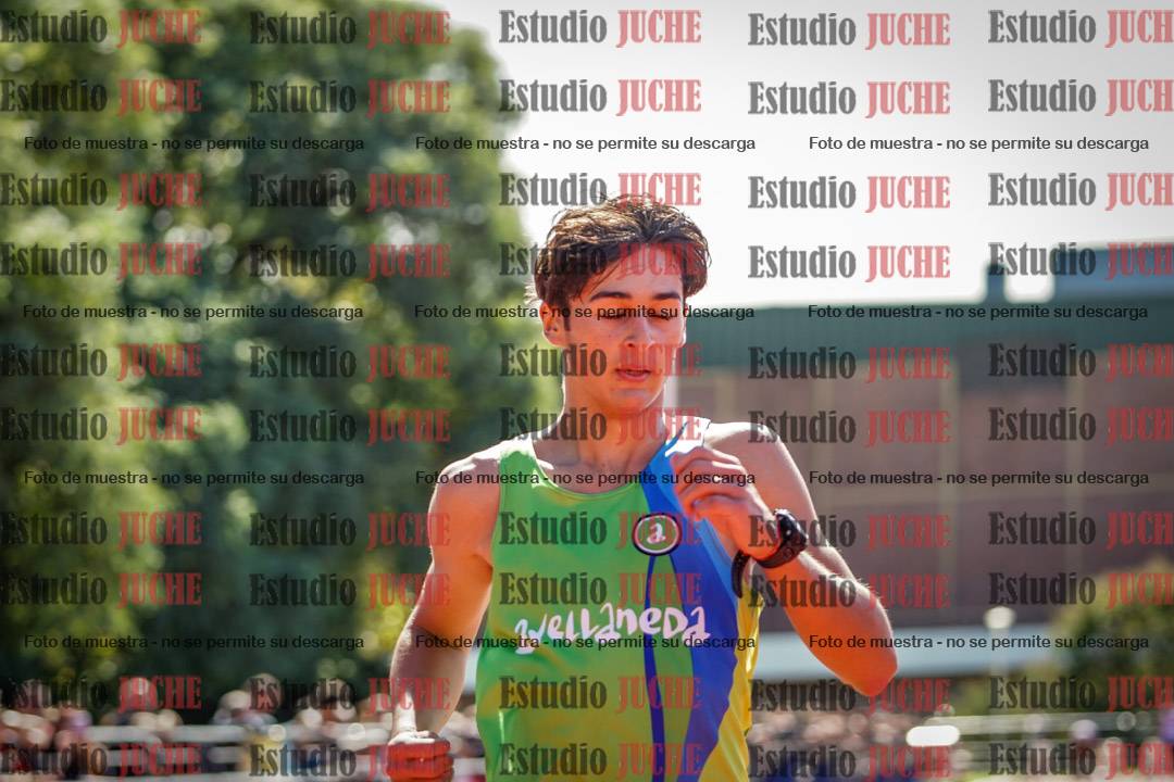 Fotos de los 100 m llanos de varones