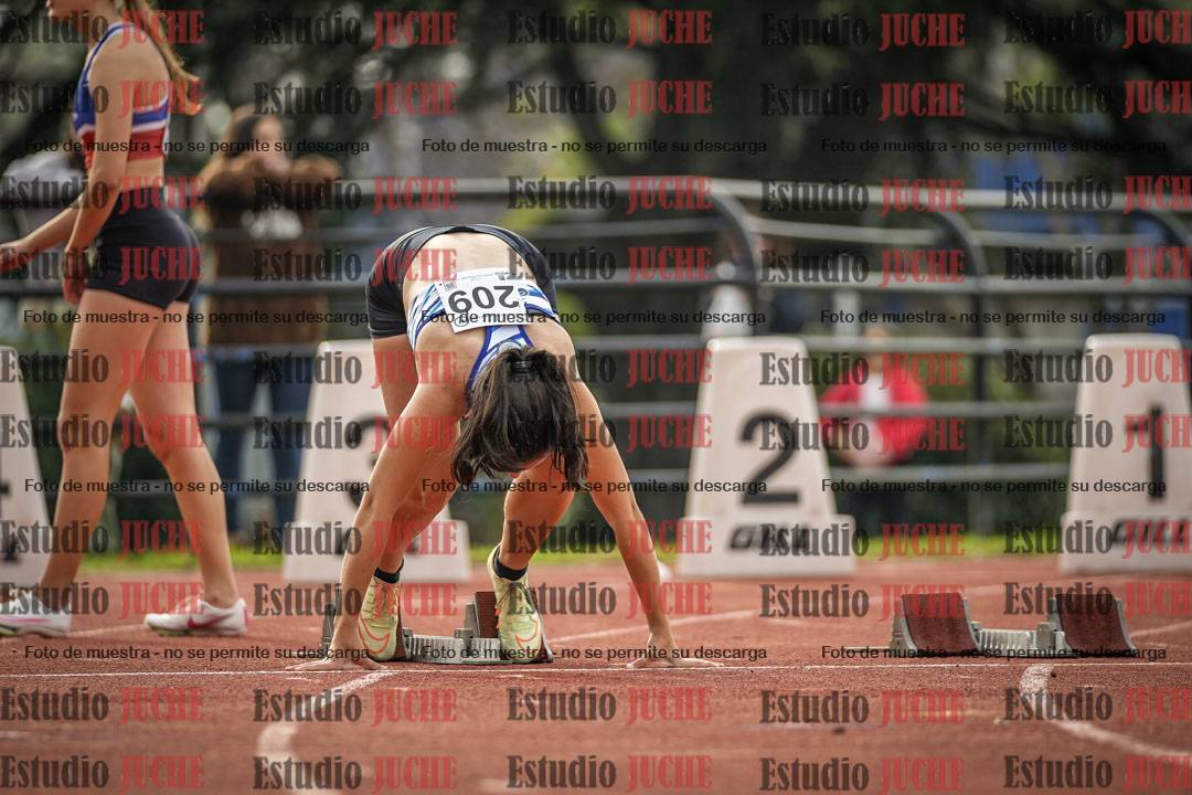 Fotos de los 100 m llanos de mujeres