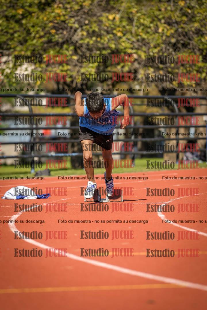Fotos de los 200 m llanos de varones