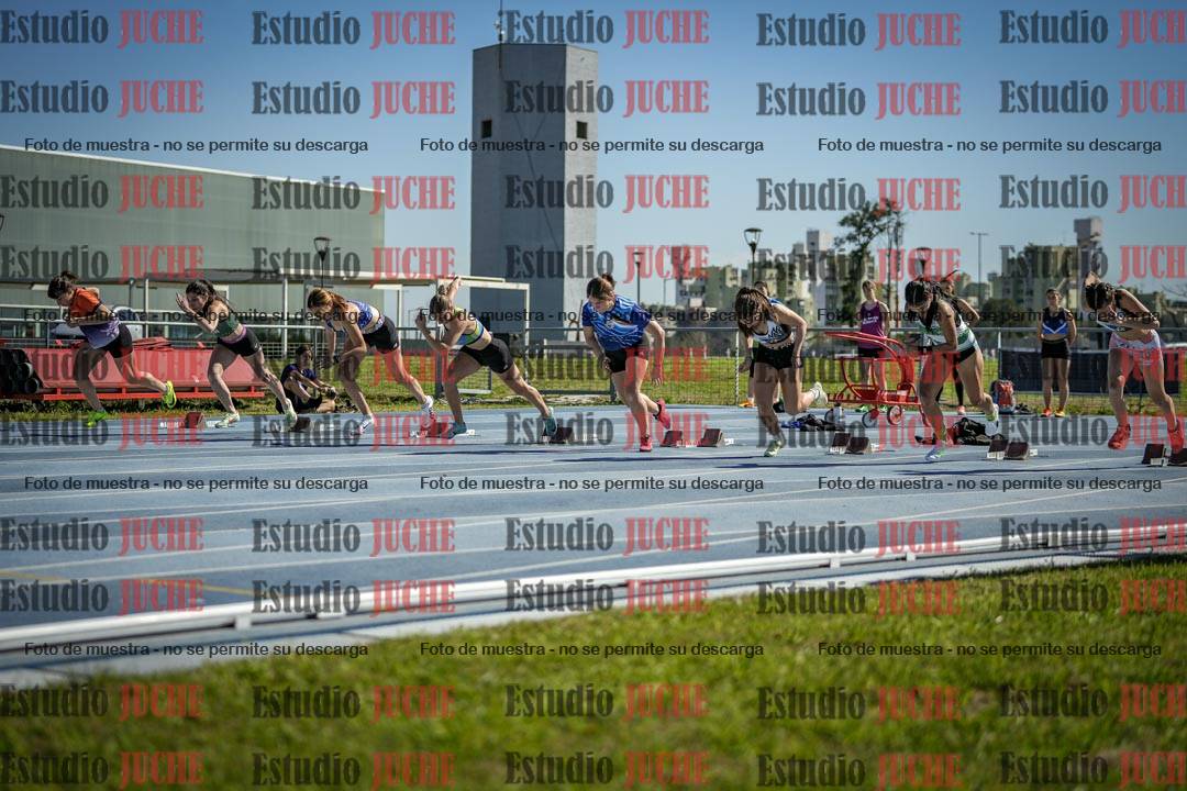 Fotos de los 100 m llanos de mujeres