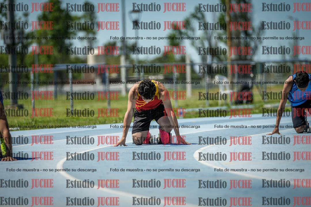 Fotos de los 200 m llanos de varones