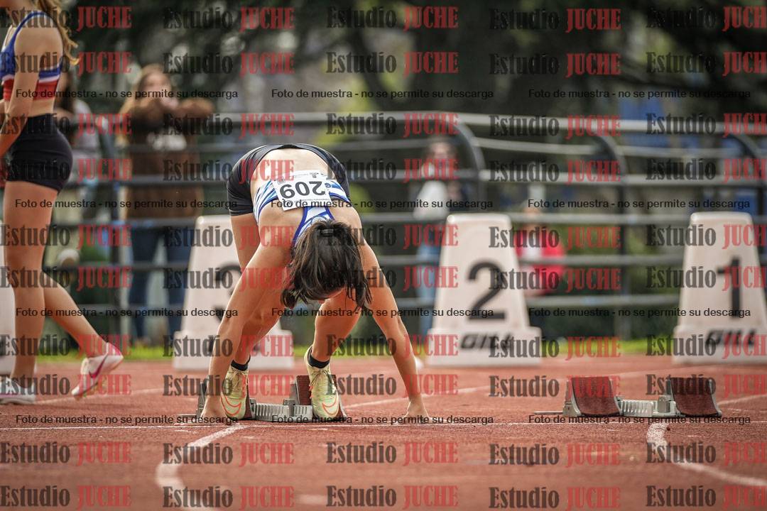 Fotos de los 100 m llanos de mujeres