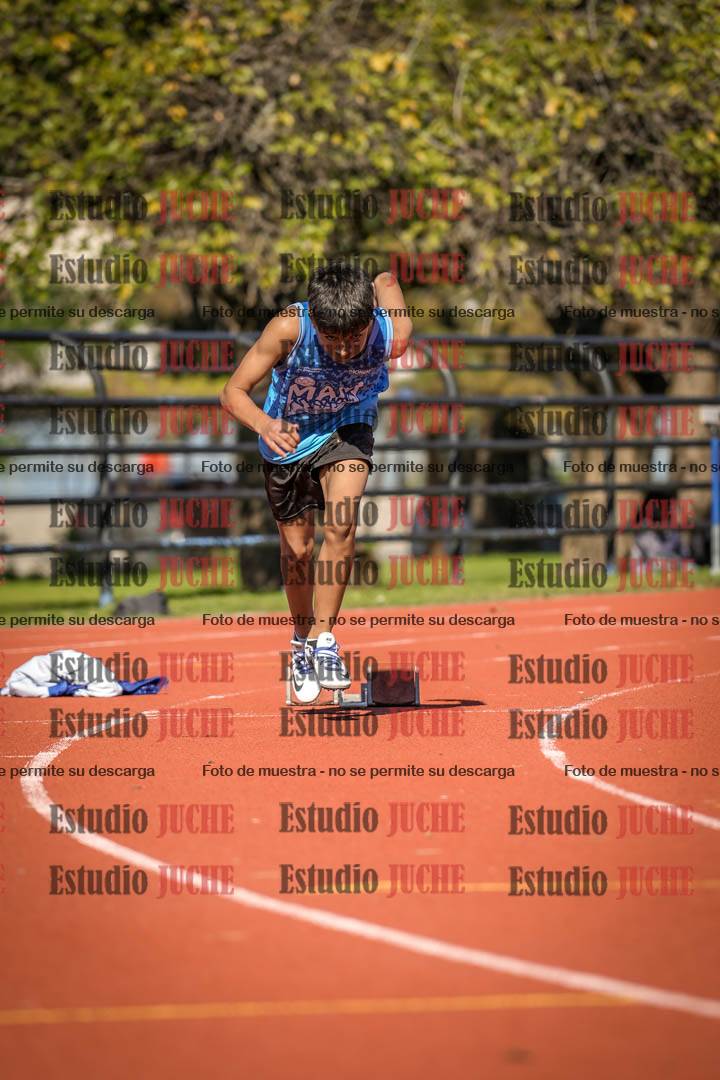 Fotos de los 200 m llanos de varones