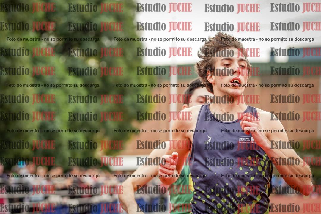 Fotos de los 100 m llanos de varones