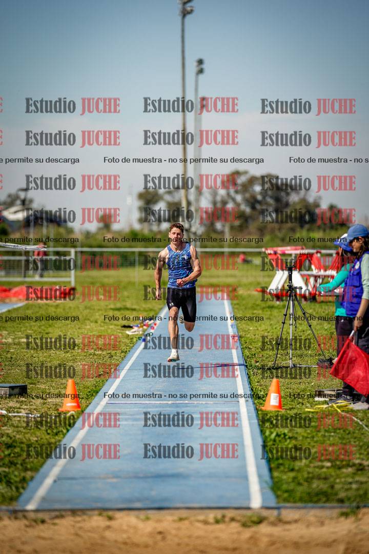 Fotos del salto triple de varones