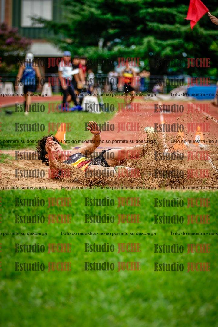Fotos del salto en largo de varones
