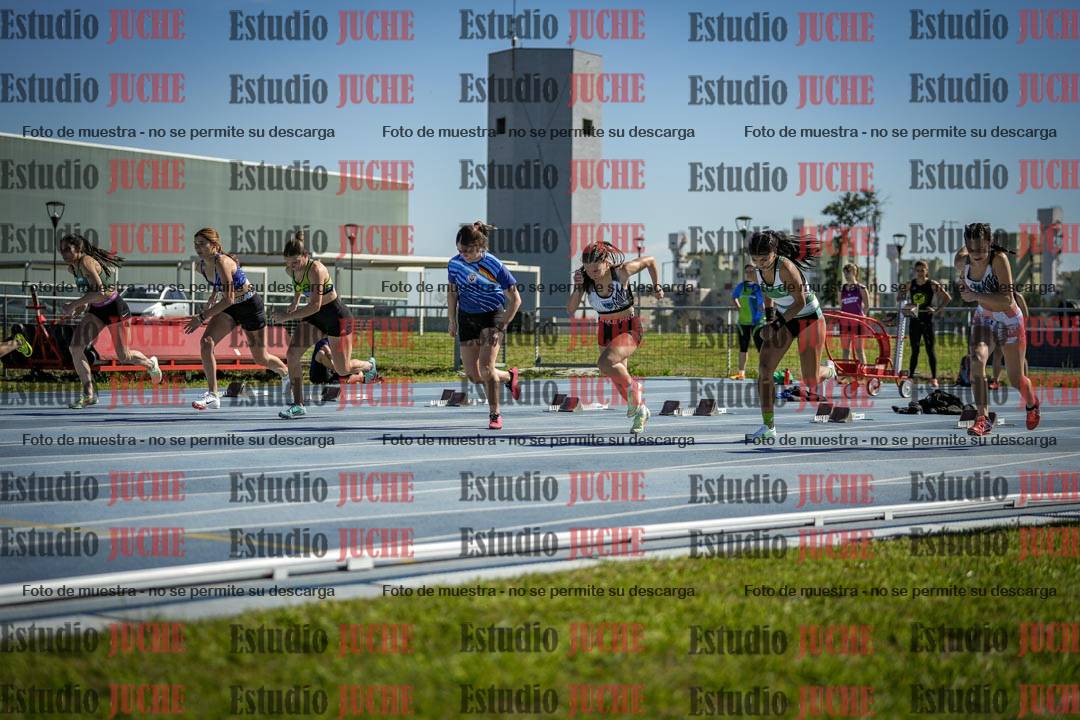 Fotos de los 100 m llanos de mujeres
