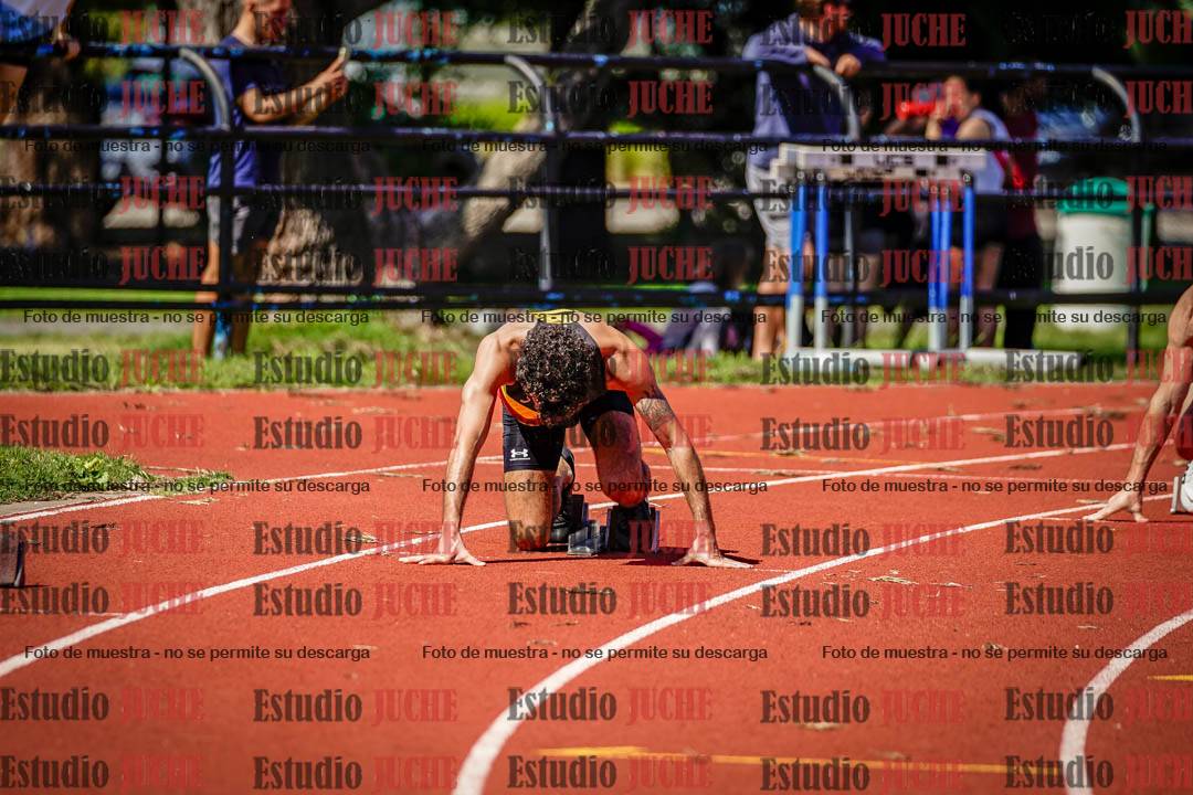 Fotos de los 200 m llanos de varones