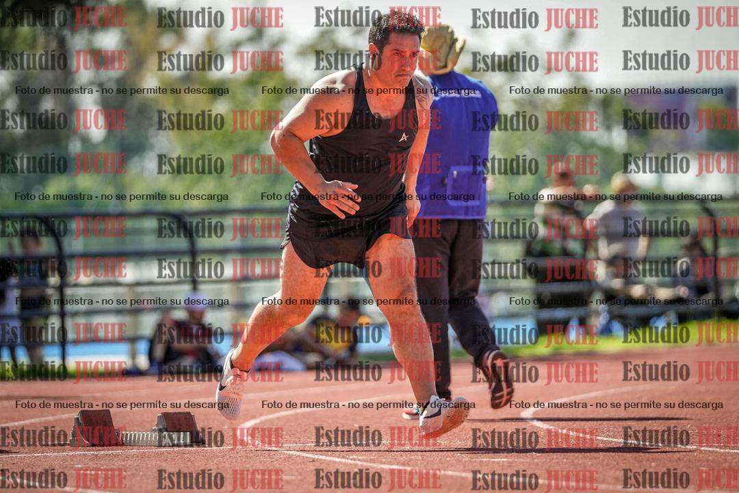 Fotos de los 100 m llanos de varones