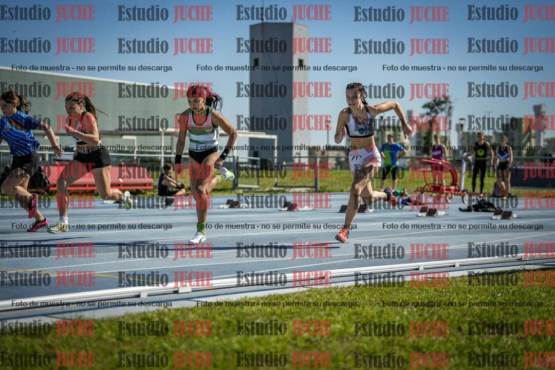 Fotos de los 100 m llanos de mujeres