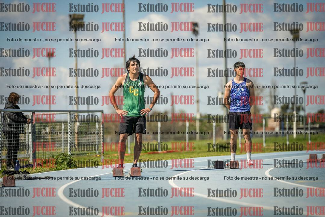 Fotos de los 200 m llanos de varones