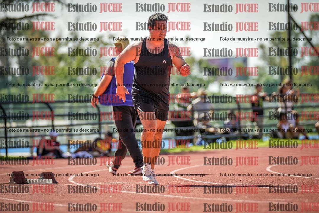 Fotos de los 100 m llanos de varones