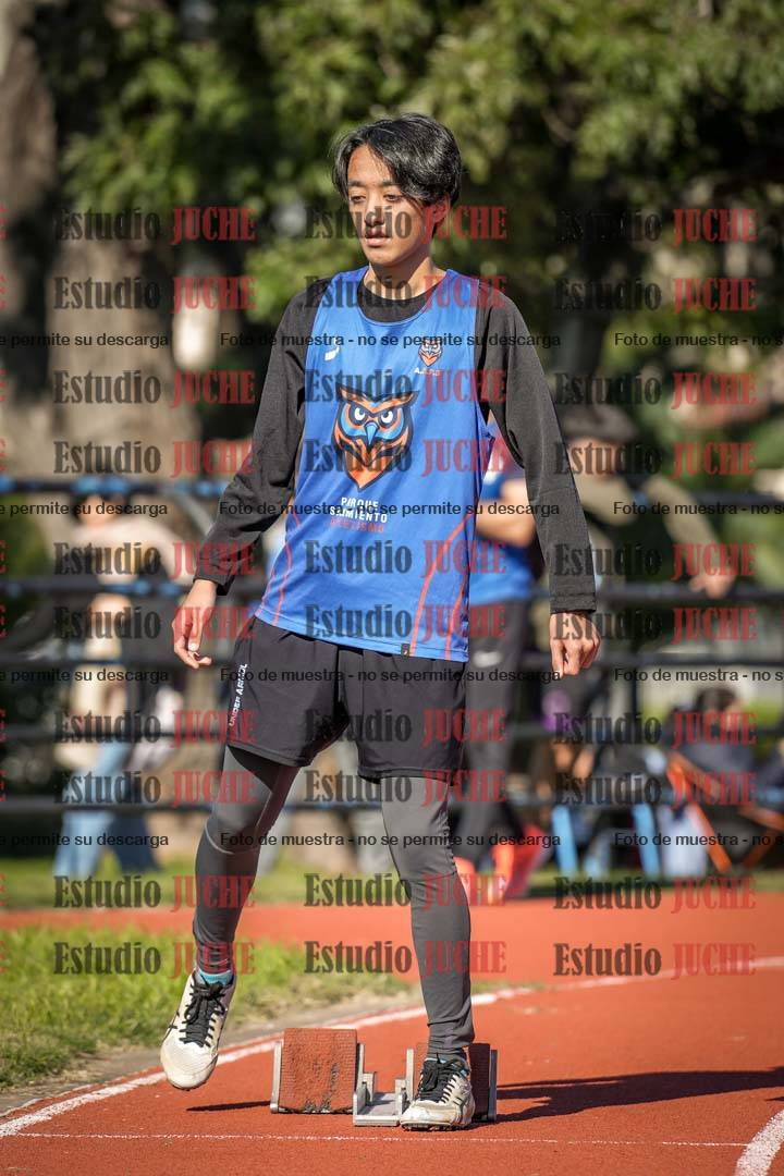 Fotos de los 200 m llanos de varones
