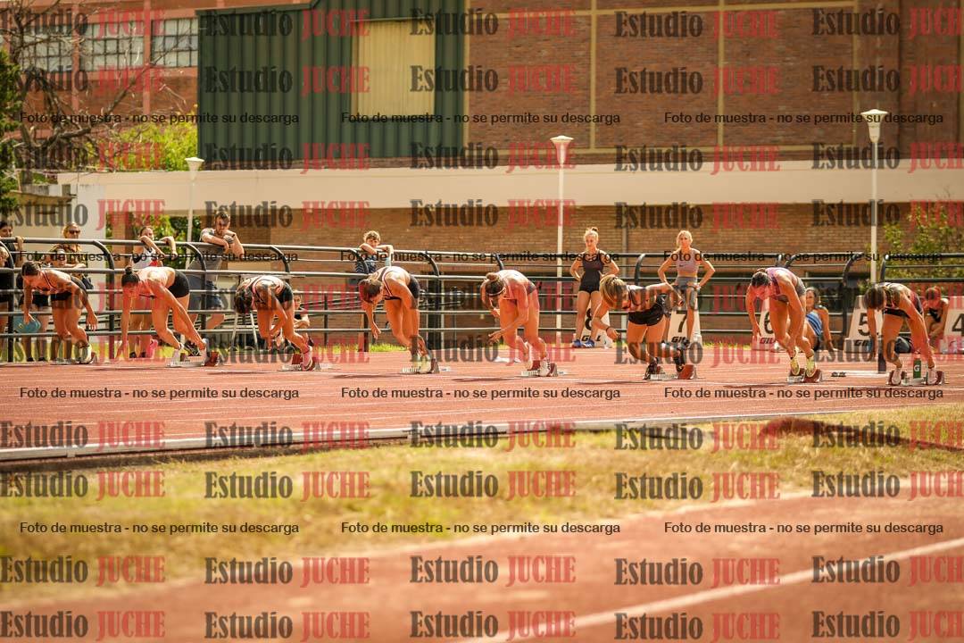 Fotos de los 100 m llanos de mujeres