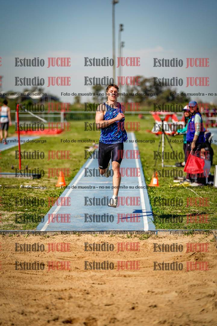 Fotos del salto triple de varones