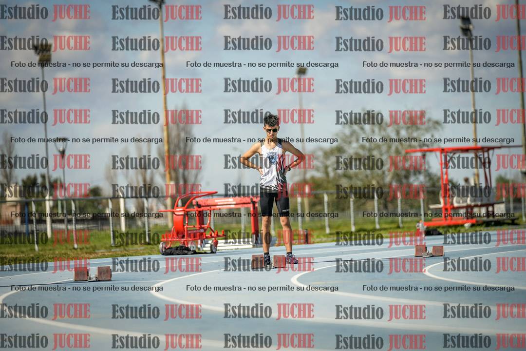 Fotos de los 200 m llanos de varones