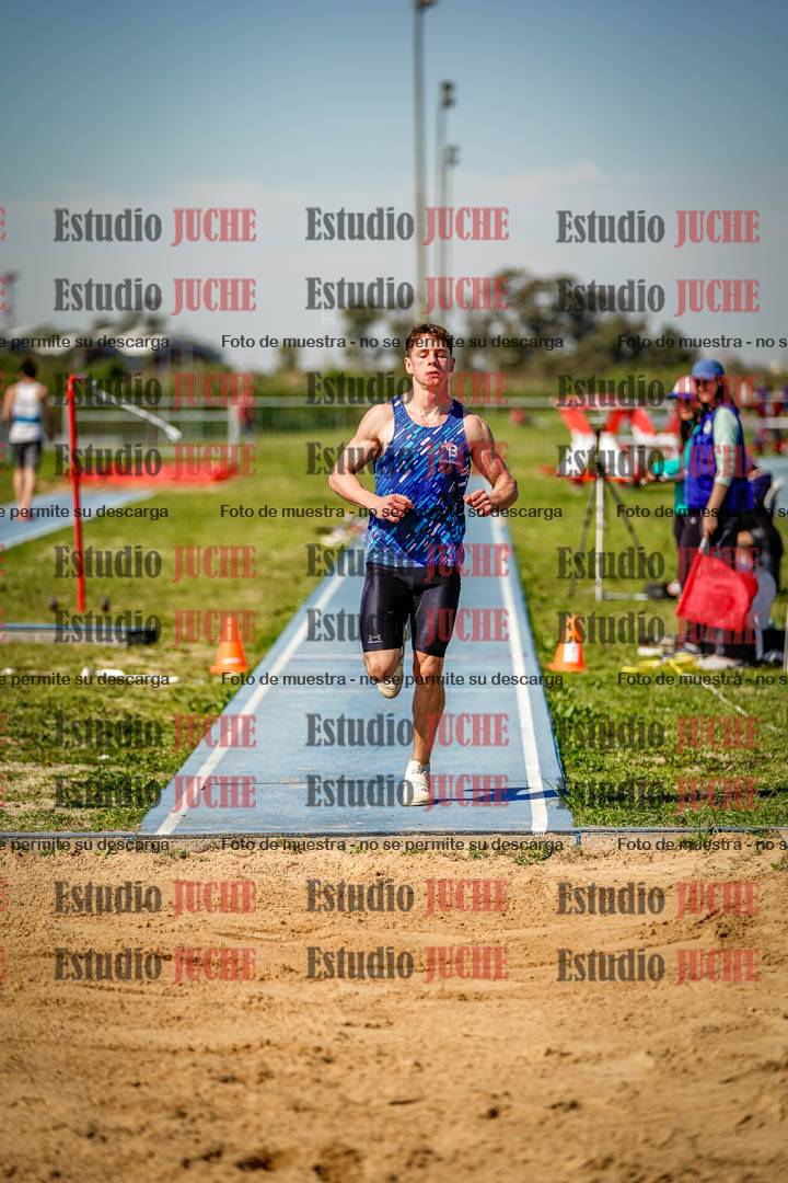 Fotos del salto triple de varones