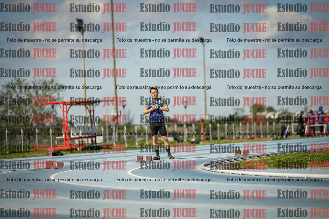 Fotos de los 200 m llanos de varones