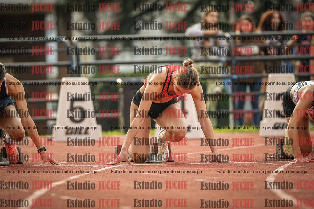 Fotos de los 100 m llanos de mujeres