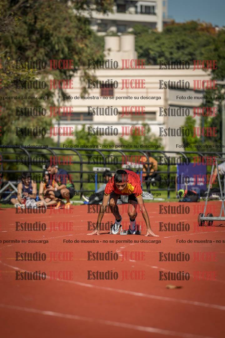 Fotos de los 200 m llanos de varones