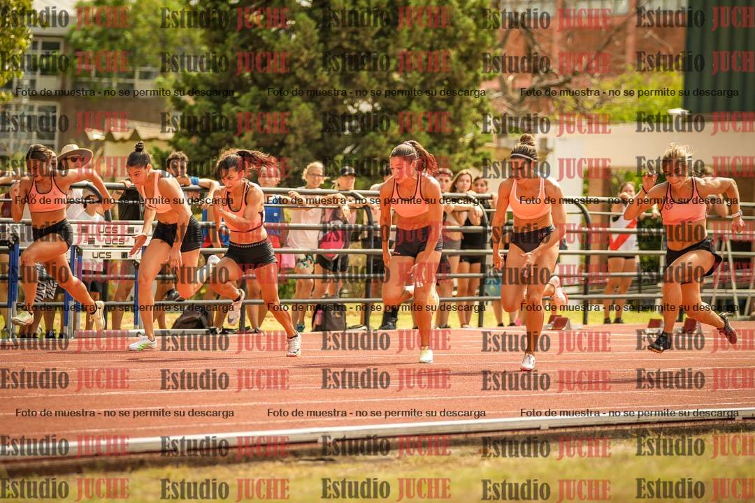 Fotos de los 100 m llanos de mujeres