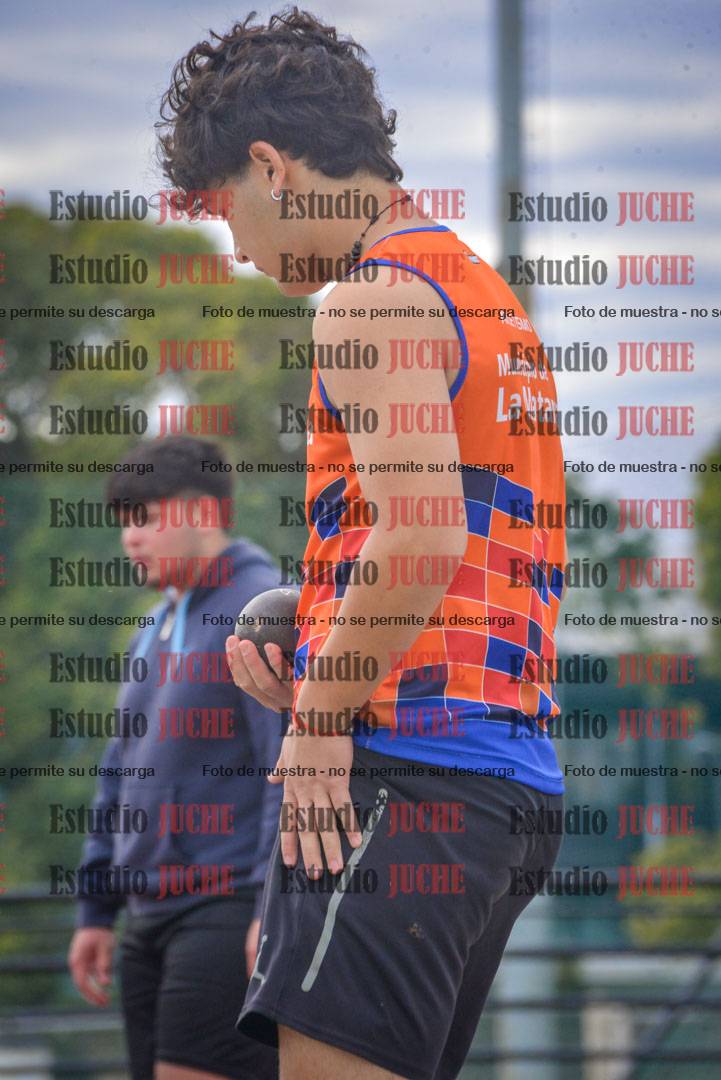 Fotos del lanzamiento de bala de varones