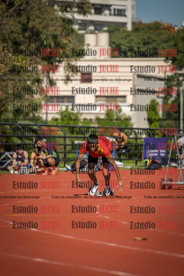 Fotos de los 200 m llanos de varones