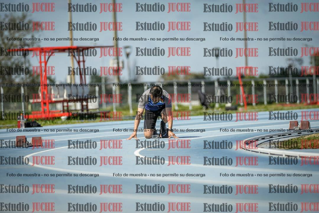 Fotos de los 200 m llanos de varones