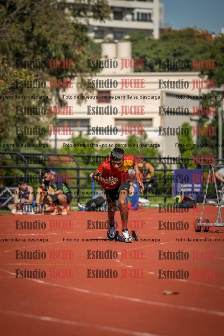Fotos de los 200 m llanos de varones
