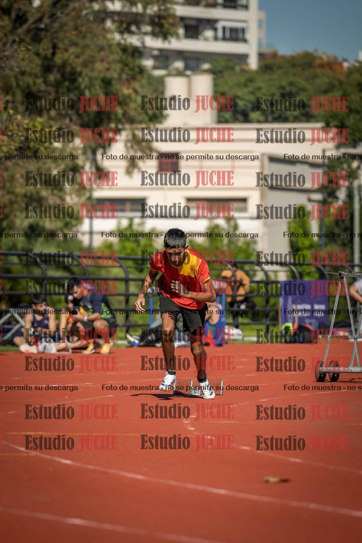 Fotos de los 200 m llanos de varones