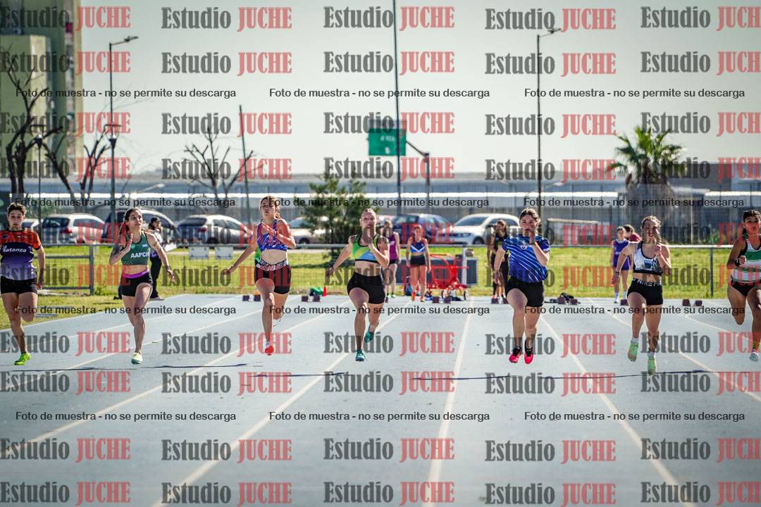 Fotos de los 100 m llanos de mujeres
