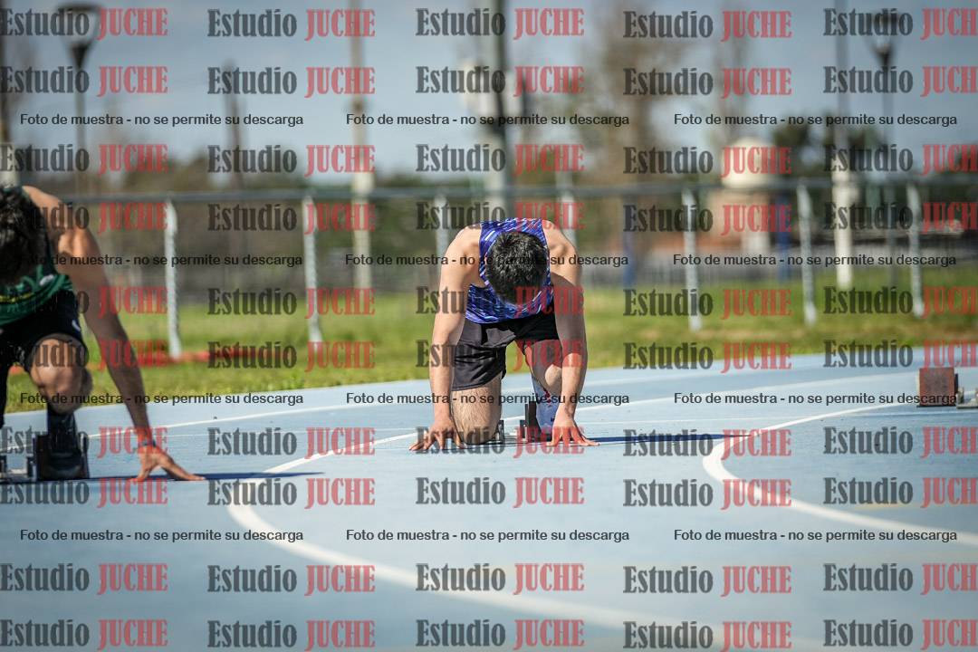 Fotos de los 200 m llanos de varones