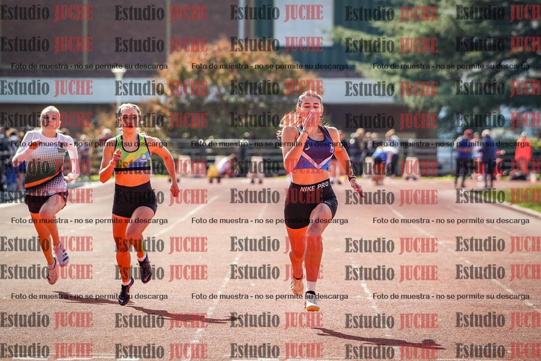 Fotos de los 100 m llanos de mujeres