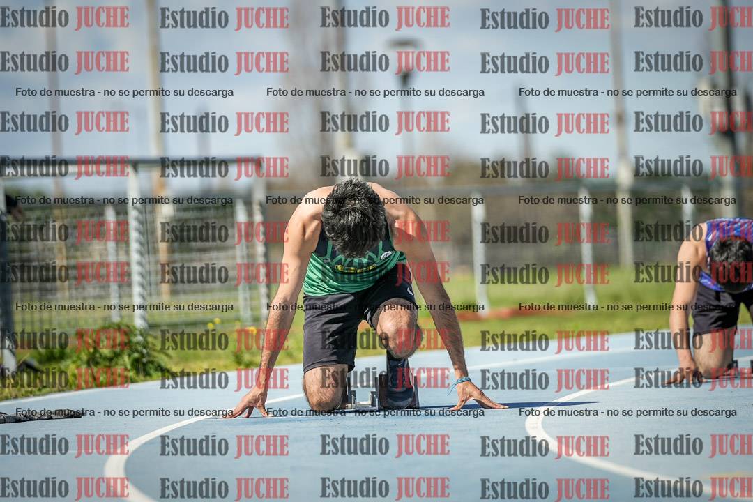 Fotos de los 200 m llanos de varones