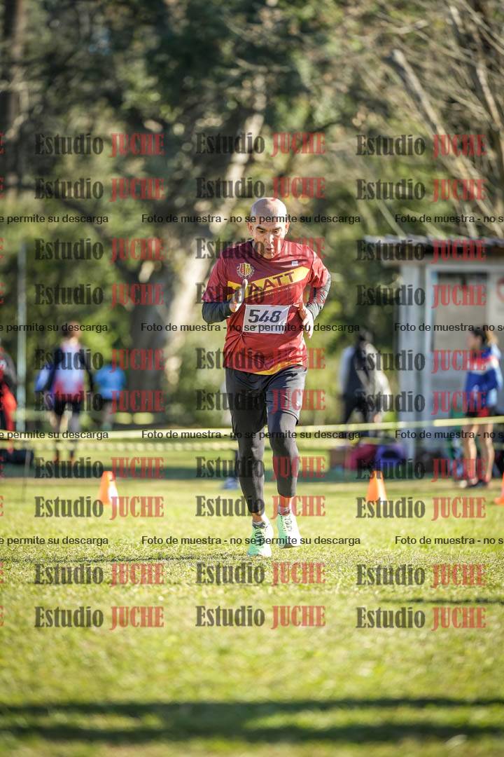 Fotos de la llegada del cross de 4000 m - varones